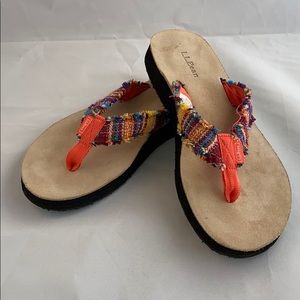 L.L. Bean flip-flops